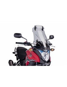 PUIG CUPOLINO TOURING CON VISIERA HONDA CB500X 2013 FUME CHIARO vendita online Como