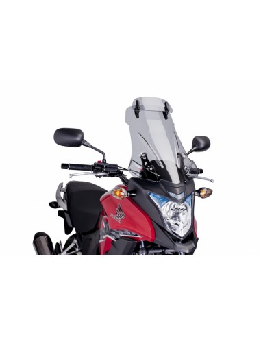 PUIG CUPOLINO TOURING CON VISIERA HONDA CB500X 13-15 FUME CHIARO vendita online Como