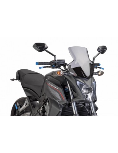 PUIG CUPOLINO NAKED N.G. SPORT HONDA CB650F 2016 FUME CHIARO vendita online Como