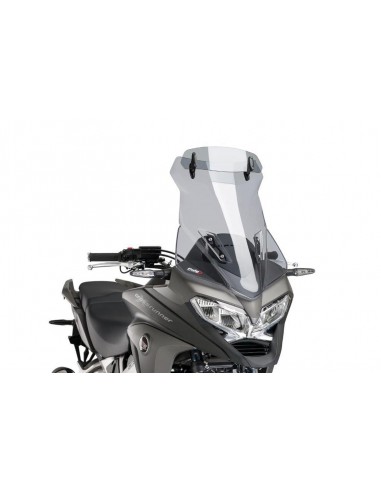 PUIG CUPOLINO TOURING CON VISIERA HONDA CROSSRUNNER 2016 FUME CHIARO vendita online Como
