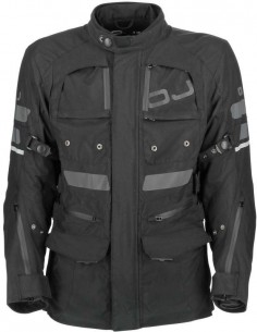 abbigliamento moto OJ GIACCA REVOLUTION BLACK 2018 vendita online Como