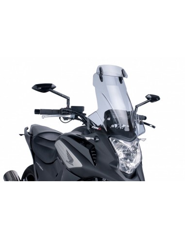 PUIG CUPOLINO TOURING CON VISIERA HONDA NC750X 14-15 FUME CHIARO vendita online Como
