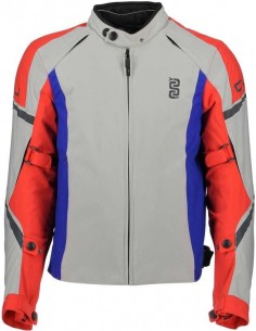 abbigliamento moto OJ GIUBBINO ABSOLUTE ICE/RED/BLUE 2018 vendita online Como