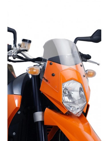 PUIG CUPOLINO NAKED N.G. SPORT KTM 950 SUPERMOTO R 2007 FUME CHIARO vendita online Como