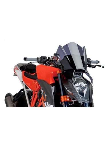 PUIG CUPOLINO NAKED N.G. SPORT KTM 1290 SUPERDUKE R 2016 FUME SCURO vendita online Como