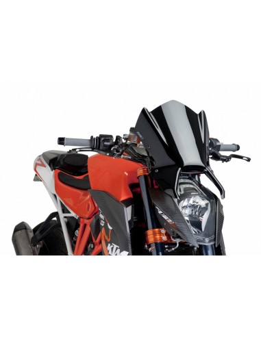 PUIG CUPOLINO NAKED N.G. SPORT KTM 1290 SUPERDUKE R 14-16 NERO vendita online Como