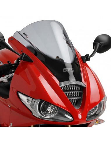 PUIG CUPOLINO RACING TRIUMPH DAYTONA 675 2009 FUME CHIARO vendita online Como