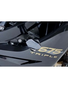 PUIG TAMPONI PARATELAIO MOD. R12 TRIUMPH DAYTONA 675 2006 NERO vendita online Como