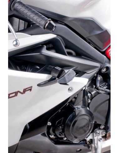 PUIG TAMPONI PARATELAIO MOD. R12 TRIUMPH DAYTONA 2016 NERO vendita online Como