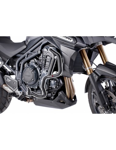 PUIG BARRE DI PROTEZIONE MOTORE TRIUMPH TIGER 1200-EXPLORER/XC 2013 NERO vendita online Como
