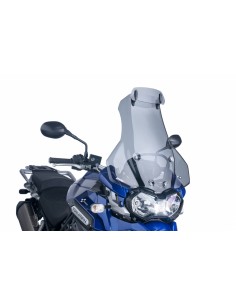PUIG CUPOLINO TOURING CON VISIERA TRIUMPH TIGER 1200-EXPLORER/XC 2013 FUME CHIARO vendita online Como