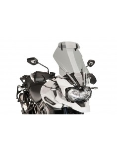 PUIG CUPOLINO TOURING CON VISIERA TRIUMPH TIGER EXPLORER-XC/XR/XRX/XRT/XCX/XCA 16-17 FUME CHIARO vendita online Como