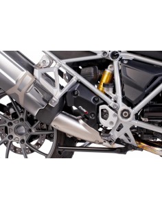 PUIG SPOILER POSTERIORE BMW R1200GS/ADVENTURE/EXCLUSIVE/RALLYE 2017 NERO OPACO vendita online Como