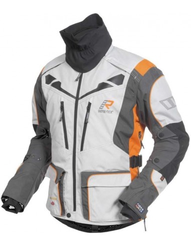 abbigliamento moto rukka giacca roughroad ghiaccio grigia orange goretex vendita online Como