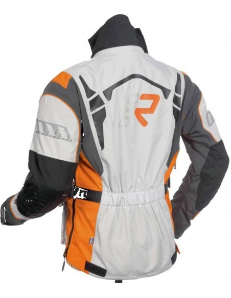 abbigliamento moto rukka giacca roughroad ghiaccio grigia orange goretex vendita online Como