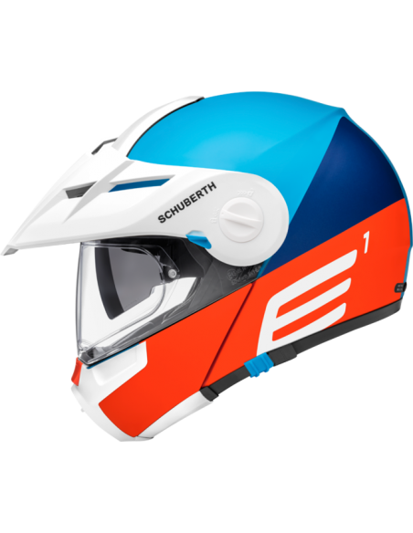 Prezzo del casco moto modulare Schuberth E1 cut blue