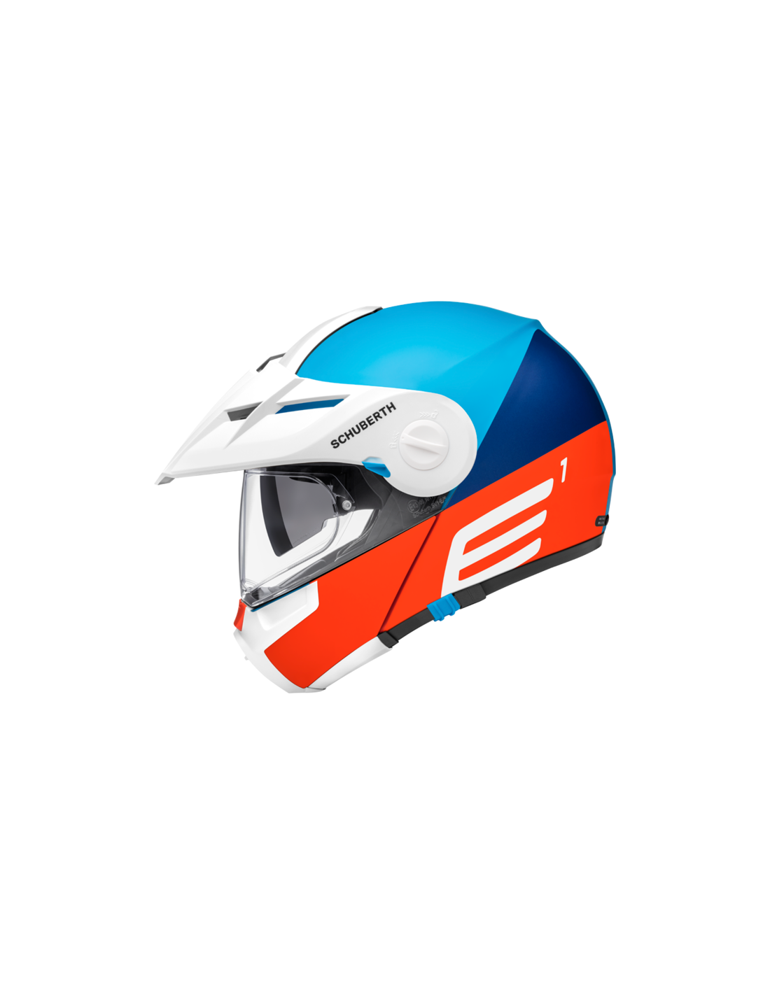 Prezzo del casco moto modulare Schuberth E1 cut blue