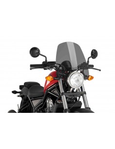 PUIG CUPOLINO NAKED N.G. TOURING HONDA REBEL 500 2017 FUME SCURO vendita online Como