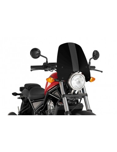PUIG CUPOLINO NAKED N.G. TOURING HONDA REBEL 500 2017 NERO vendita online Como