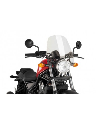 PUIG CUPOLINO NAKED N.G. TOURING HONDA REBEL 500 2017 TRASPARENTE vendita online Como