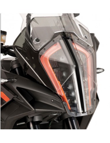 PUIG PROTEZIONE FARO KTM 1290 SUPER ADVENTURE R/S 17-18 TRASPARENTE vendita online Como
