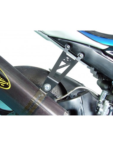 STAFFA SCARICO RACINGBIKE PER SUZUKI GSX-R 1000 ANNO 2006 COLORE NERO (ATTENZIONE: prezzo netto prodotto in offerta) vendita onl