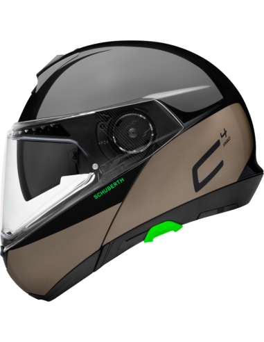casco moto modulare schuberth C4pro swipe brown vendita online Como