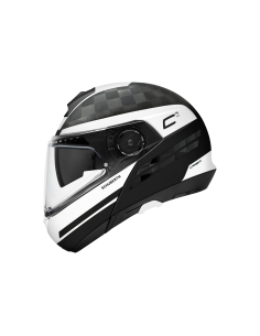 casco moto modulare schuberth C4pro carbon tempest white vendita online Como