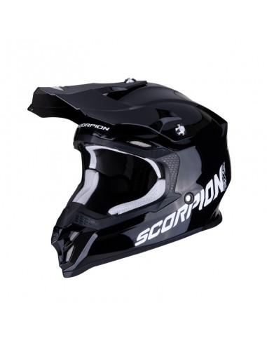casco moto cross SCORPION VX 16 air solid black vendita online Como