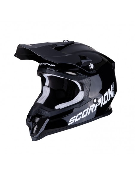 casco moto cross SCORPION VX 16 air solid black vendita online Como