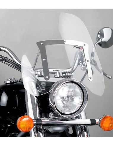 PUIG CUPOLINO CUSTOM CHOPPER HYOSUNG ST700i 2013 TRASPARENTE vendita online Como