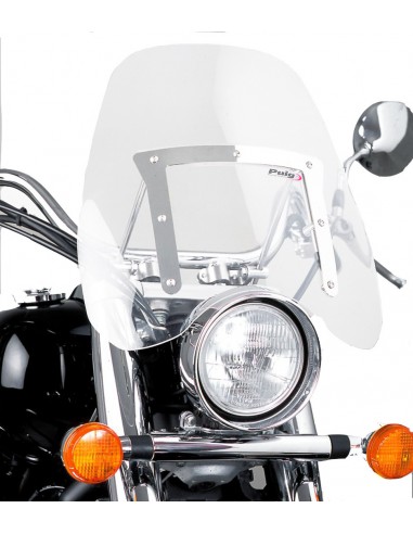 PUIG CUPOLINO CUSTOM CHOPPER SUZUKI M1600 INTRUDER 2005 FUME CHIARO vendita online Como