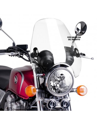 PUIG CUPOLINO CUSTOM II HONDA VTX 1300R 2010 TRASPARENTE vendita online Como
