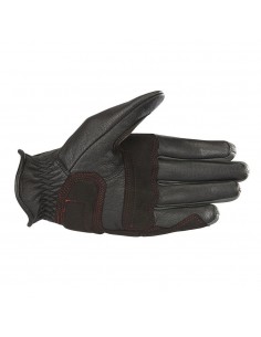 guanti moto alpinestars rayburn leather black vendita online Como 2