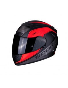 casco integrale SCORPION EXO 710 air mugello matt black neon red silver vendita online Como