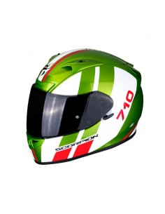 casco integrale SCORPION EXO 710 air gt green white red vendita online Como