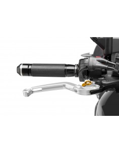 puig leva freno pieghevole colore argento con selettore oro (attenzione la leva non include l'adattatore)