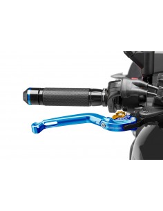 puig leva freno pieghevole colore blu con selettore oro (attenzione la leva non include l'adattatore)