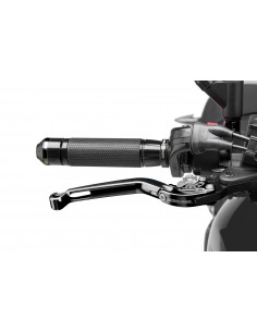 puig leva freno pieghevole colore nero con selettore argento. (attenzione la leva non include l'adattatore)