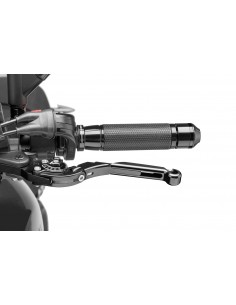 puig leva frizione estensibile e pieghevole con corpo centrale di colore nero estensione di colore nero e selettore di colore ne