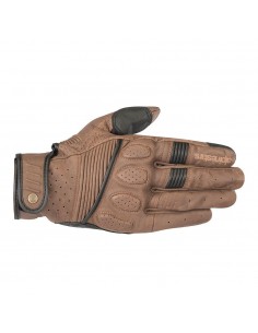 guanti moto alpinestars crazy eight brown black vendita online Como
