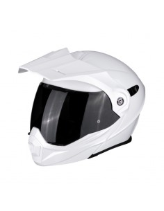 casco moto modulare SCORPION ADX 1 solid white vendita online Como