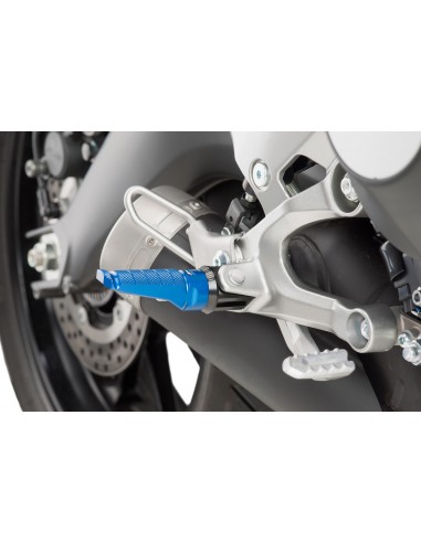puig poggiapiedi modello racing colore blu (attenzione il poggiapiedi non include l'adattatore)