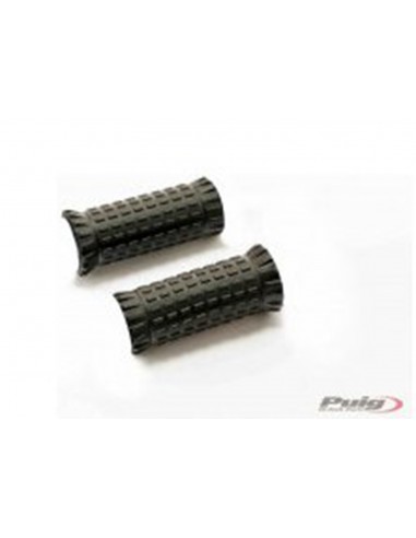 puig ricambio gomma per poggiapiedi modello r-fighter s colore grigio