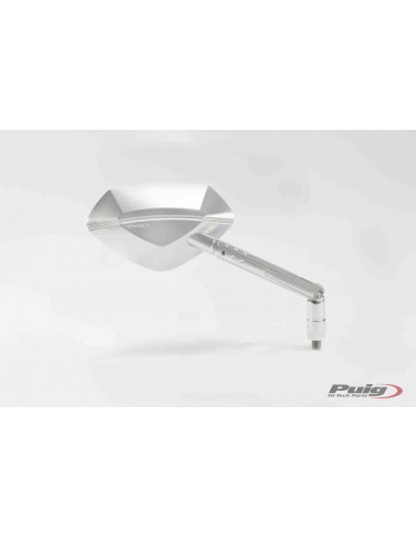 puig specchietto retrovisore destro modello hi-tech i colore alluminio