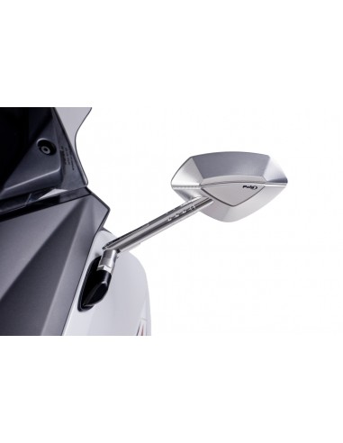 puig specchietto retrovisore sinistro modello hi-tech i colore alluminio