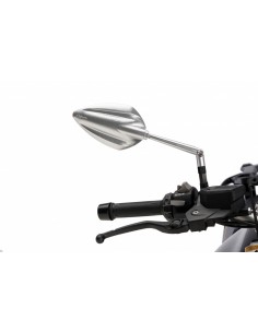 puig specchietto retrovisore destro modello hi-tech iii colore alluminio