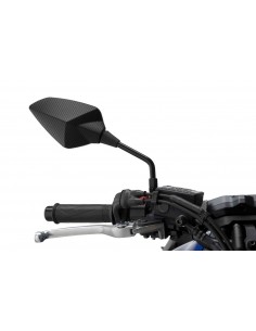 puig specchietto retrovisore mod. rs1 carbon (il kit include l'adattatore)