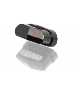 racingbike luce targa led modello s colore nero