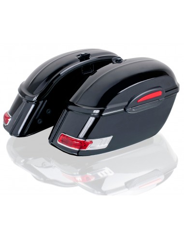 custom acces set borsa rigida laterale modello touring colore nero
